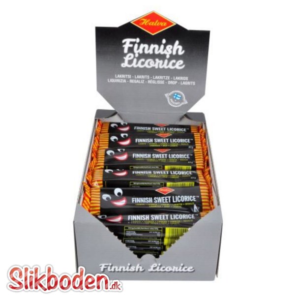 Finsk Sd lakrids Bar 42 x 60 g 