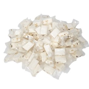 Fransk Nougat med peanuts & trrede frugter 1,0 kg ca 72 stk.