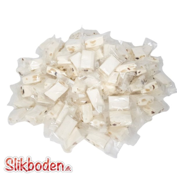 Fransk Nougat med peanuts & trrede frugter 1,5 kg ca 110 stk.