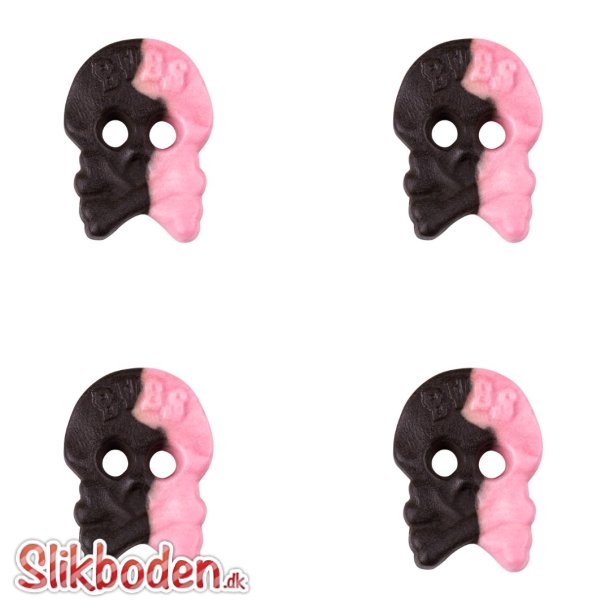 BUBS Hallon Srvermasker med lakrids hindbr skum 2,8  kg. ca. 224 stk.
