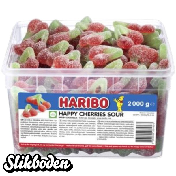 Haribo Kirseb�r Sour 2 kg