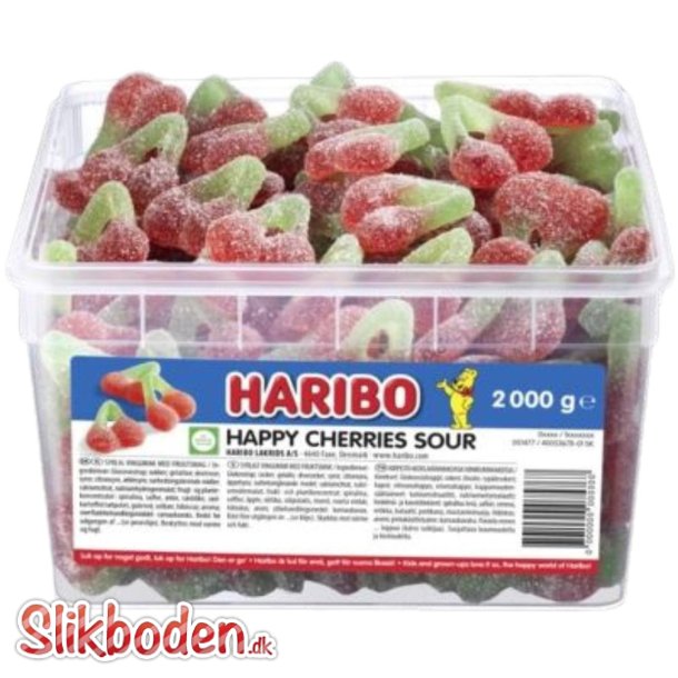Haribo Kirsebr Sour 2 kg