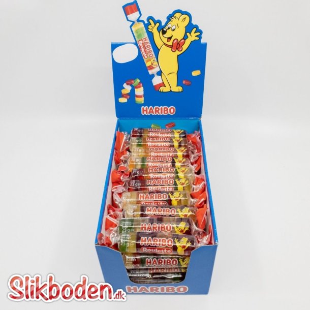 Haribo roulette vingummi 50 stk