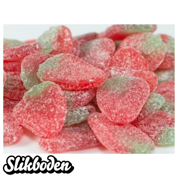 Jordb�r m sukker ca. 288 stk. 3 kg. i pose