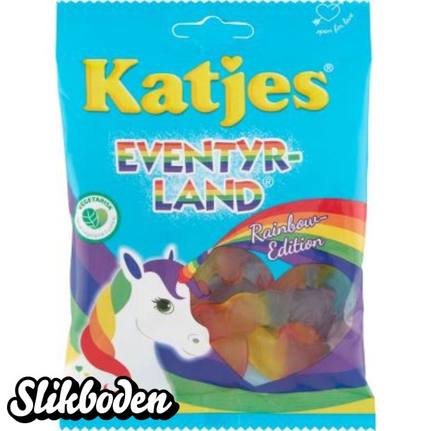 Katjes Eventyrland Rainbow 1 x 80 g 