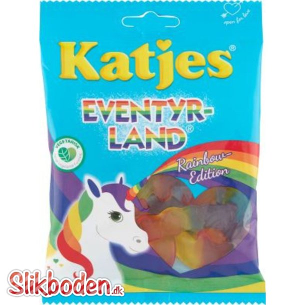 Katjes Eventyrland Rainbow 1 x 80 g 