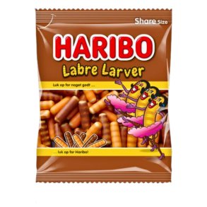 Haribo Labre Larver 120 g 1 stk. 
