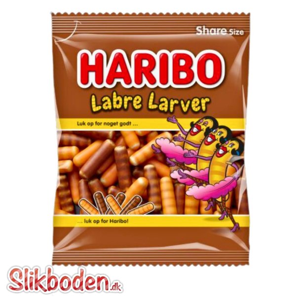 Haribo Labre Larver 120 g 1 stk. 