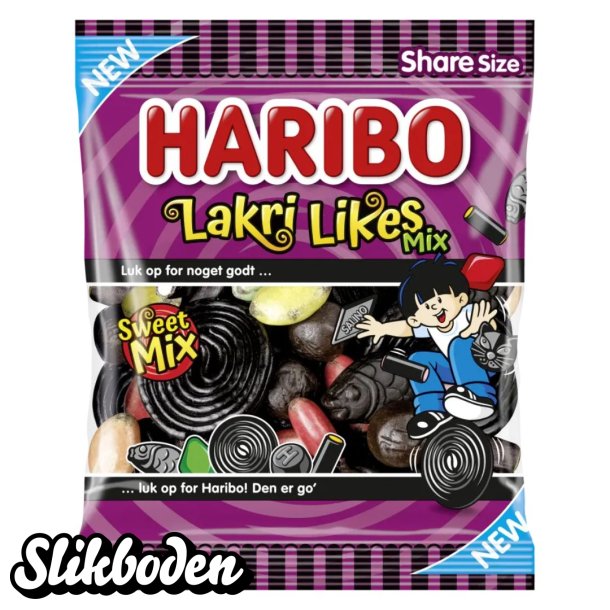 Haribo Lakri like Mix 1 x 120 g