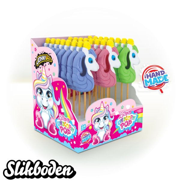 Lollipop Unicorn pop 24 x 40 g BEST BEFORE 12.08.25