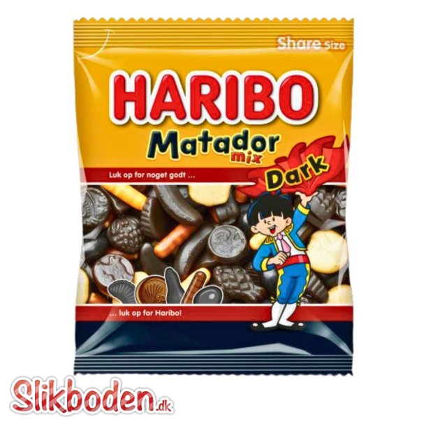 Haribo Matador Dark Mix 120 gr 18 stk.
