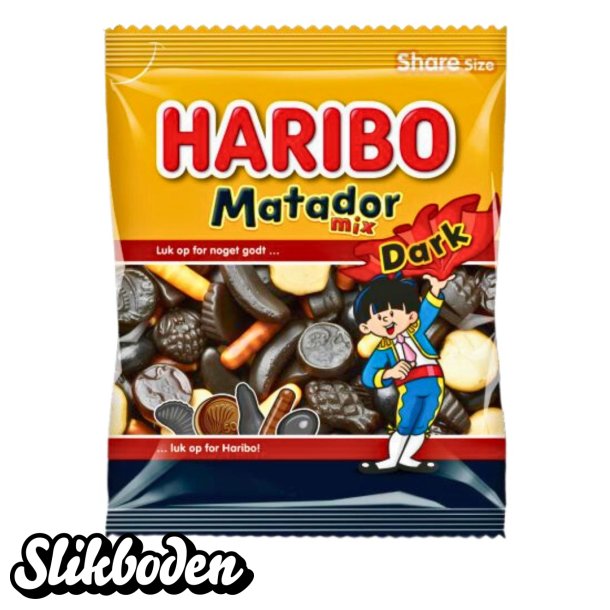 Haribo Matador Dark Mix 120 gr 1 stk.