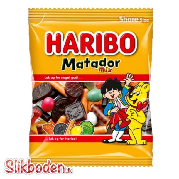 Haribo matador mix 120 g 42 stk.