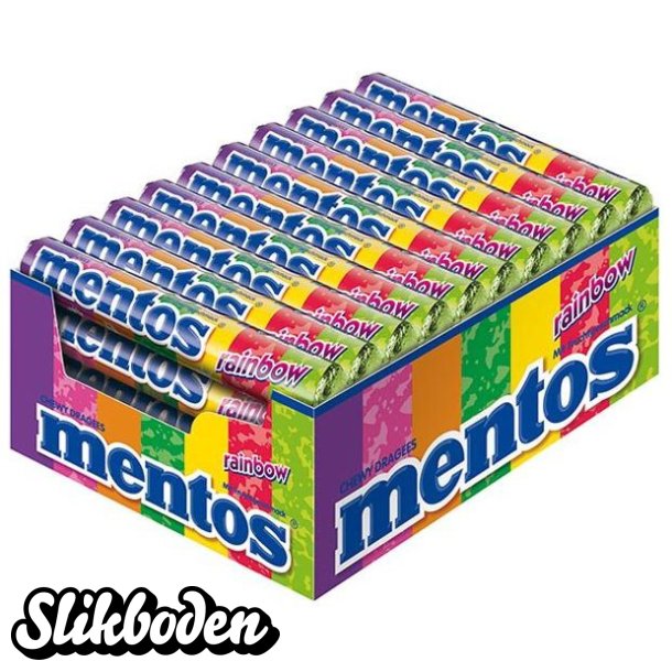 Mentos rainbow 40 x 38 g.