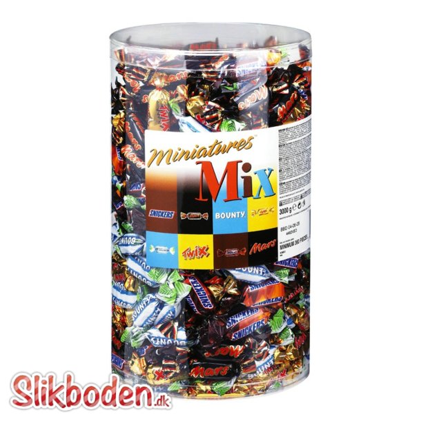 Miniatures mix 3 kg ca. 296 stk.