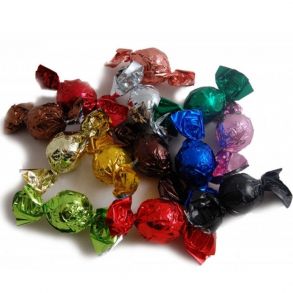 Mixed Fyldte Chokoladekugler i cellofanpose 1 kg.