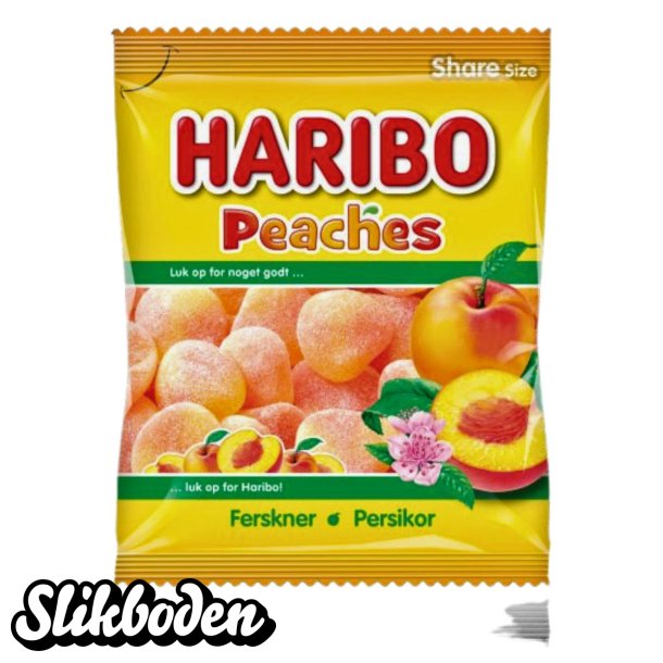 Haribo Ferskner 120 g 16 stk.
