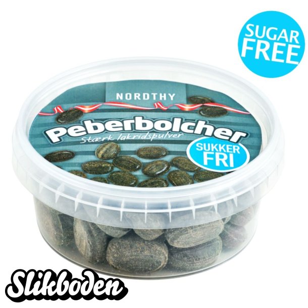 Sukkerfri Peberbolcher 1 x 180 g