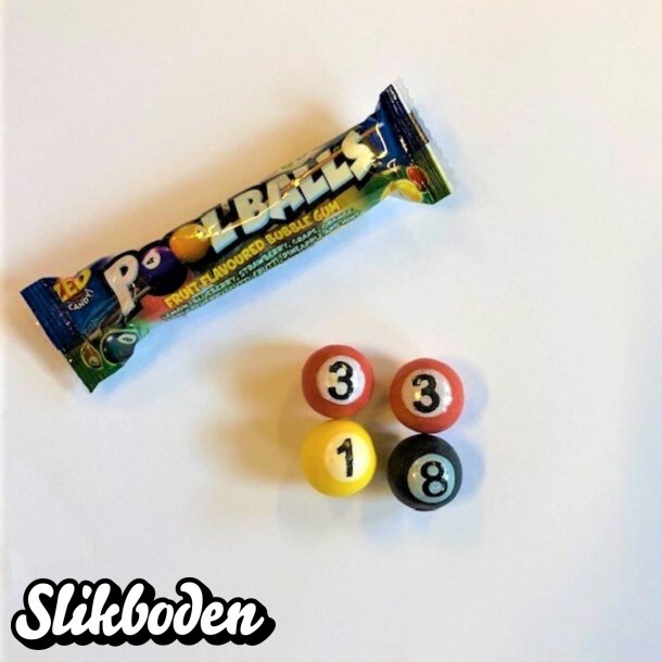 Pool Balls BubbleGum 50 stk. x 17,2 g