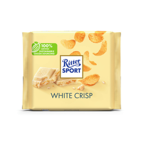Ritter Sport Hvid med Crisp 10 x 100 g