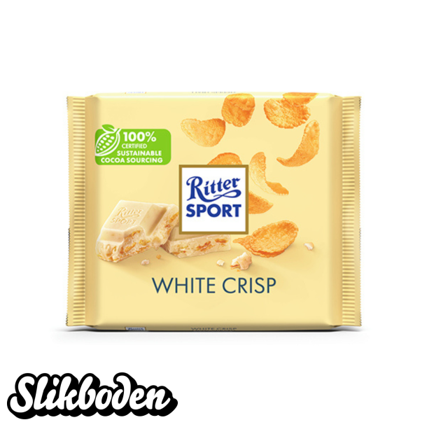 Ritter Sport Hvid med Crisp 10 x 100 g