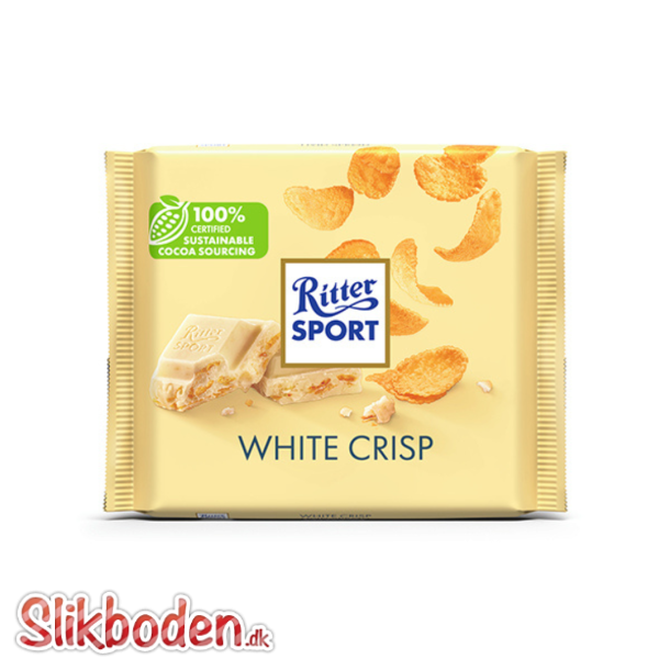 Ritter Sport Hvid med Crisp 10 x 100 g