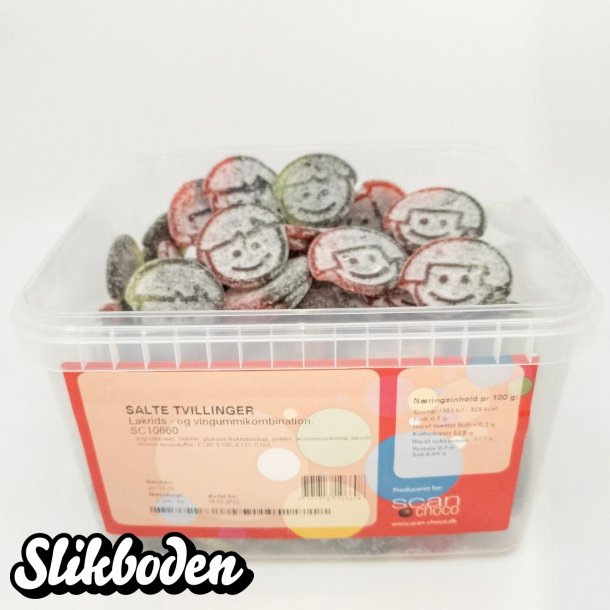 Salte Tvillinger 1.5 kg ca.158 stk