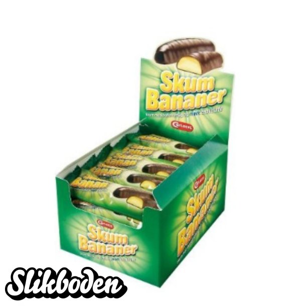 Carletti Skumbananer indp. 24 x 25 g