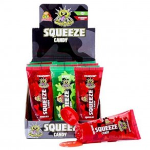 Sour Devils Squeeze Candy 12 x 62 ml.