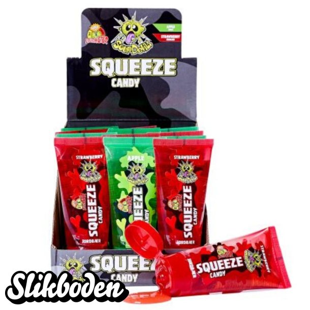 Sour Devils Squeeze Candy 12 x 62 ml.