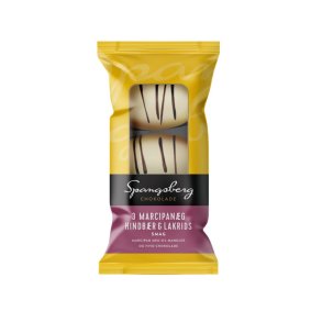 Spangsberg P�ske�g Hindb�r-Lakrids smag 3-pk 75 g