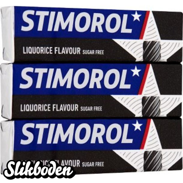 Stimorol Liquorice 3-pak 12 stk.