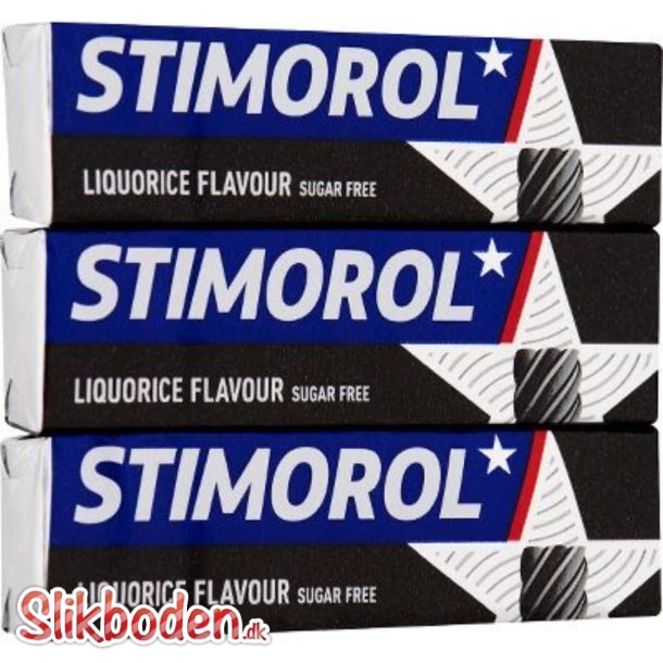 Stimorol Liquorice 3-pak 12 stk.