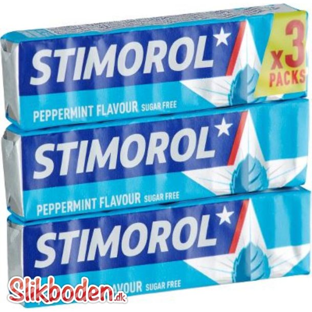 Stimorol Peppermint 3-pak 12 stk.