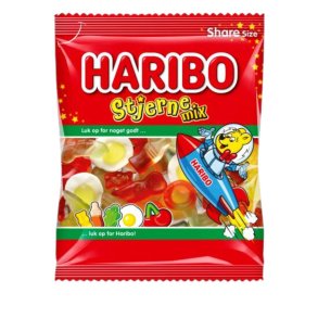 Haribo stjerne mix 120 g 42 stk.