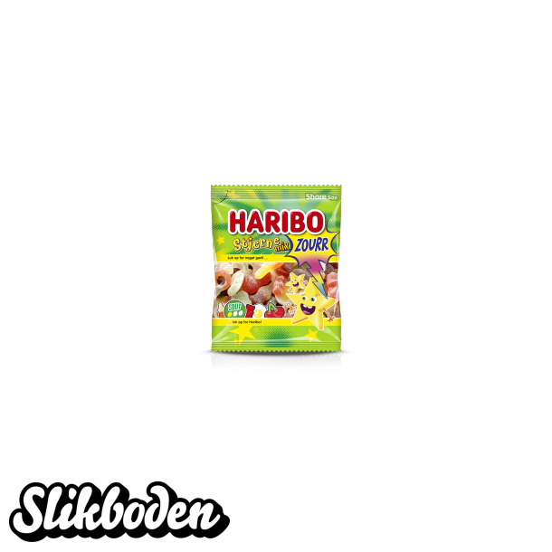 Haribo stjerne mix Zourr 120 g 1 stk.