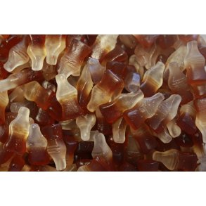 Colaflasker Sukkerfri 1 kg. ca. 240 stk.