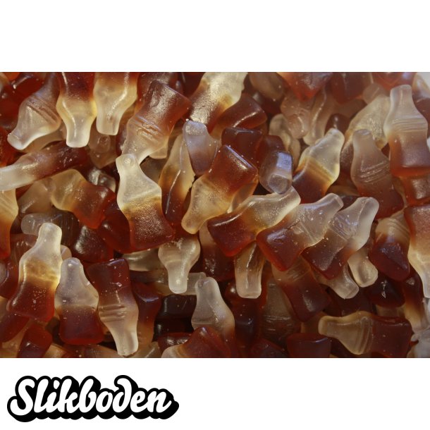 Colaflasker Sukkerfri 1 kg. ca. 240 stk.