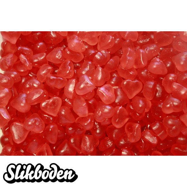 Hjerter Sukkerfri 1 kg. ca. 410 stk.