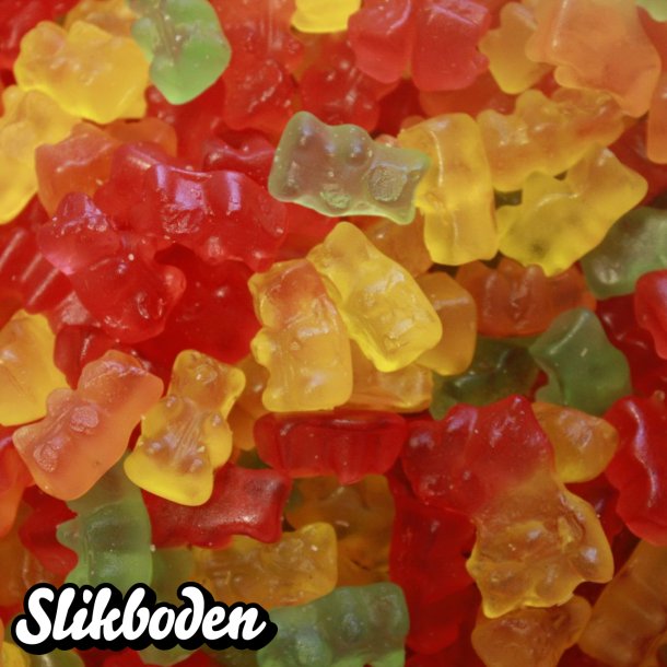 Candy Vingummibamser Sukkerfri 1 kg. i pose ca. 310 stk.