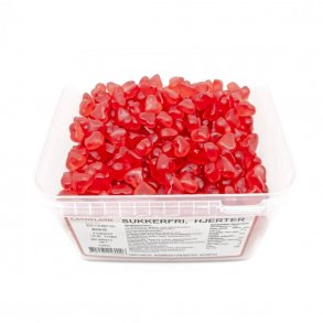 Candy Hjerter Sukkerfri 2 kg. ca. 820 stk.