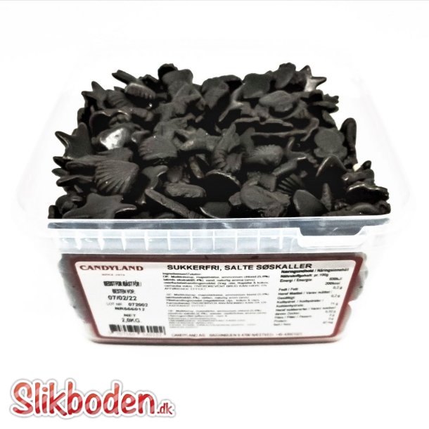 Candy Salte Sskaller Sukkerfri 2 kg ca. 460 stk.