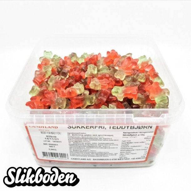 Teddy Bj�rne Sukkerfri 2 kg.