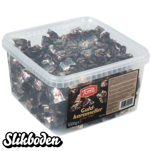 Toms guldkarameller ca. 166 stk. 0.9 kg