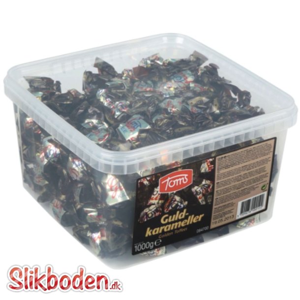 Toms guldkarameller ca. 185 stk. 1 kg