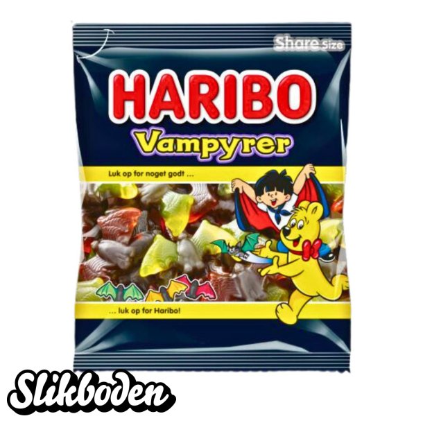 Haribo Vampyrer 120 g 18 stk.