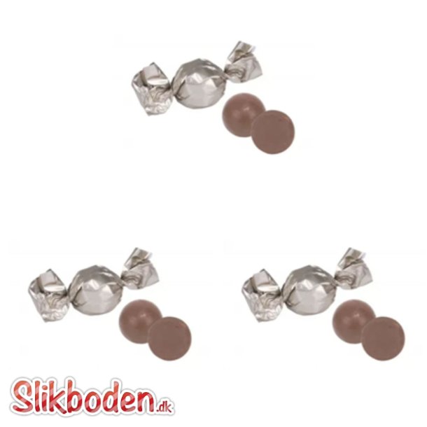 Balls slv Champagne Mlke Chokolade m/ karamelsmag 1 kg ca. 66 stk.