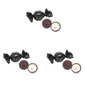 Balls sort Chokolade m/ Straciatella 1 kg ca. 66 stk.