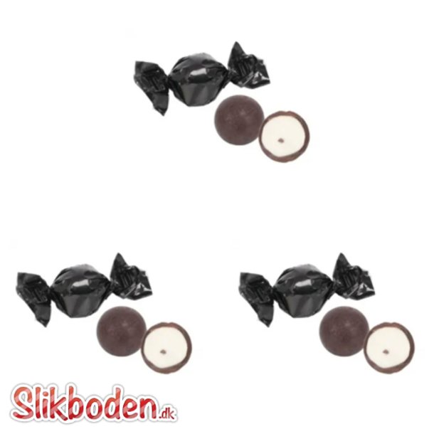Balls sort Chokolade m/ Straciatella 1 kg ca. 66 stk.