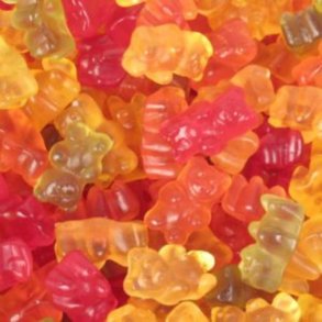 Vingummi Bamser ca. 750 stk. 3 kg. i pose